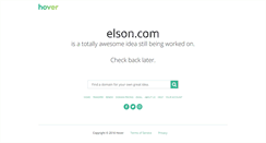 Desktop Screenshot of don.elson.com